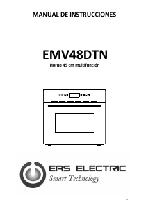 Manual de uso EAS Electric EMV48DTN Horno