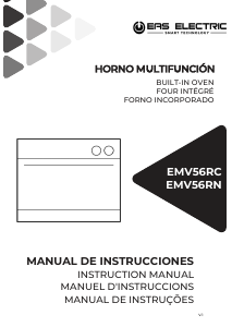 Manual EAS Electric EMV56RC Forno