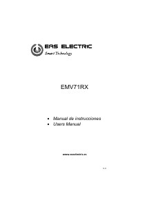 Manual EAS Electric EMV71RX Oven