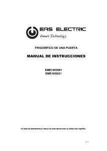 Manual EAS Electric EMR185SW1 Refrigerator