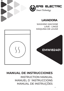 Handleiding EAS Electric EMWI82401 Wasmachine