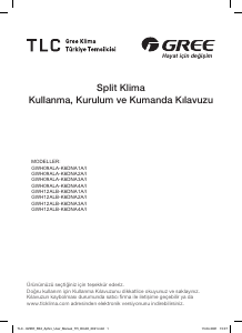 Kullanım kılavuzu Gree GWH09ALA-K6DNA1A/I Klima