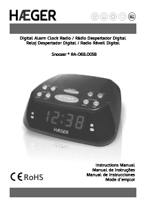 Manual Haeger RA-06B.005B Alarm Clock Radio