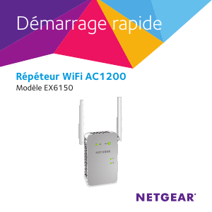 Mode d’emploi Netgear EX6150 Répéteur