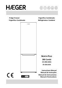 Manual Haeger CR-28I.010A Fridge-Freezer