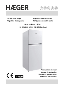 Mode d’emploi Haeger RE-22S.021A Réfrigérateur combiné