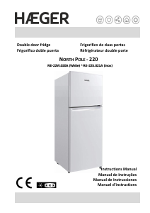 Manual de uso Haeger RE-22S.021A Frigorífico combinado