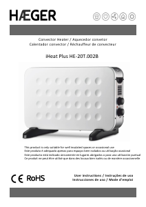 Manual de uso Haeger HE-20T.002B Calefactor