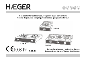 Handleiding Haeger 3-N5-H Kookplaat