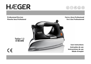 Manual Haeger DI-120.001B Iron