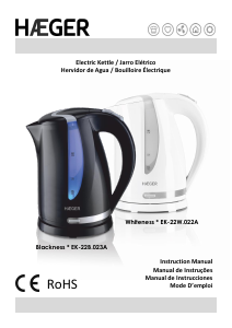 Manual Haeger EK-22W.022A Kettle