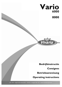 Bedienungsanleitung Vivaria Vario 6000 Teichpumpe