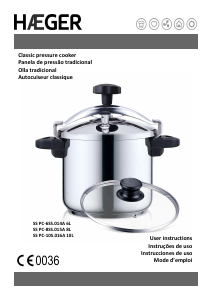 Manual Haeger PC-6SS.014A Pressure Cooker