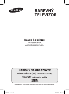 Manuál Samsung CW-29Z308P Televize
