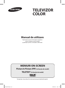 Manual Samsung CW-29Z308T Televizor