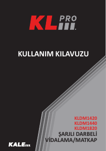 Kullanım kılavuzu KLPro KLDM1420 Matkap tornavida