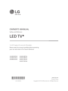 Manual LG 32LM570BPUA LED Television