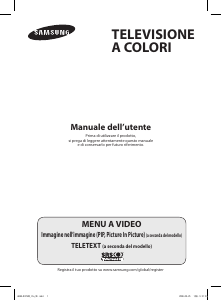 Manuale Samsung CW-29Z338T Televisore