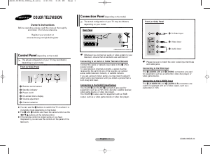 Manual Samsung CW-29Z404N Television