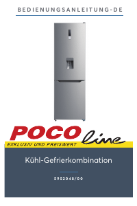Bedienungsanleitung POCO Line 5952048/00 Kühl-gefrierkombination