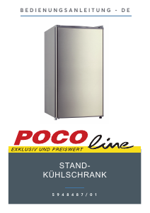Bedienungsanleitung POCO Line 5948487/01 Kühlschrank