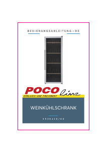 Bedienungsanleitung POCO Line 5958420/00 Weinklimaschrank