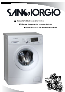 Handleiding Sangiorgio F814BL Wasmachine