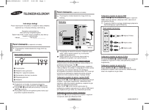 Instrukcja Samsung CW-29Z418P Telewizor