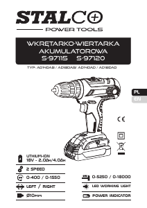 Instrukcja Stalco S-97115 Wiertarko-wkrętarka