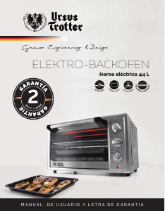 Manual de uso Ursus Trotter UT-WESSEL44 Horno