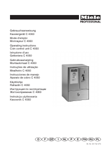 Bedienungsanleitung Miele C 4060 Registrierkasse