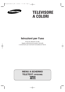 Manuale Samsung CW25M064NR Televisore