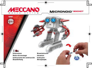 Manual de uso Meccano set 16401 Micronoid Socket