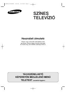 Használati útmutató Samsung CZ-21M063N Televízió