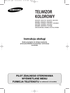 Instrukcja Samsung CZ20F42T Telewizor