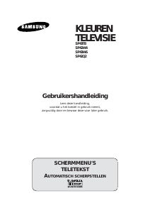 Handleiding Samsung SP-42W4HL Televisie