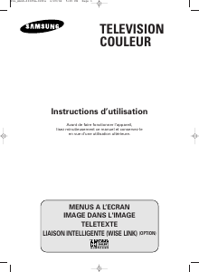 Mode d’emploi Samsung WS-32A208P Téléviseur