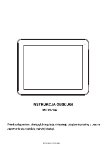 Instrukcja Manta MID9704 Tablet