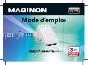 Mode d’emploi Maginon WLR-310 Répéteur