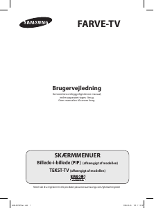 Brugsanvisning Samsung WS-32Z419T TV