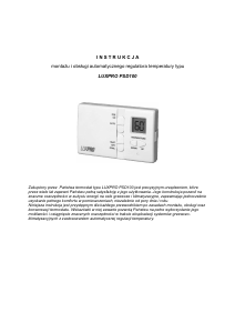 Instrukcja Luxpro PSD100 Termostat