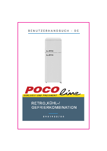 Bedienungsanleitung POCO Line 5951922/00 Kühl-gefrierkombination
