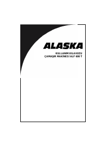 Kullanım kılavuzu Alaska ALF 600 T Çamaşır makinesi