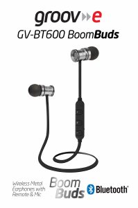 Handleiding Groov-e GV-BT600 Koptelefoon