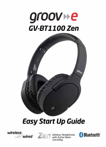 Handleiding Groov-e GV-BT1100 Koptelefoon