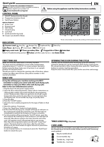 Manual Bauknecht T M11 9X3EY DE Washer-Dryer