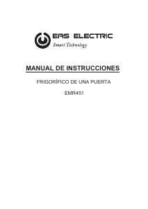 Manual de uso EAS Electric EMR451 Refrigerador