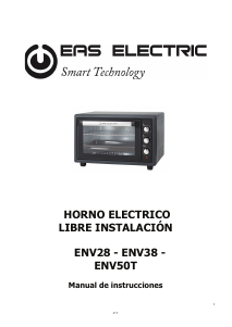 Manual de uso EAS Electric ENV28 Horno