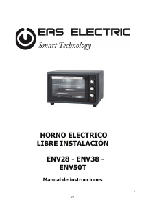 Manual de uso EAS Electric ENV38 Horno