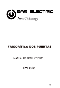 Manual de uso EAS Electric EMF1452 Frigorífico combinado